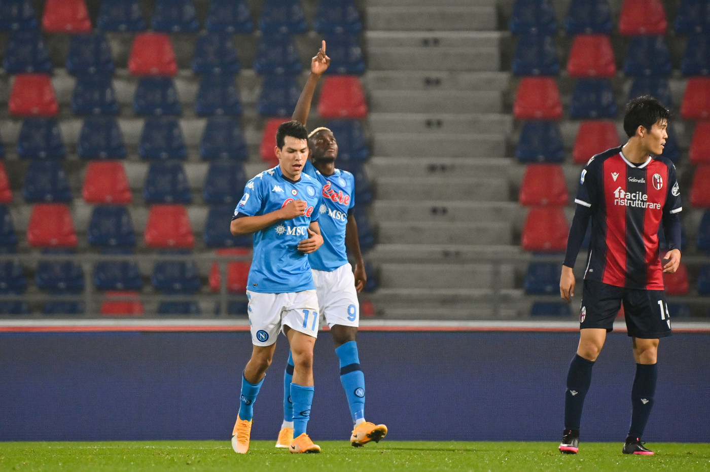 Serie A, Bologna-Napoli 0-1