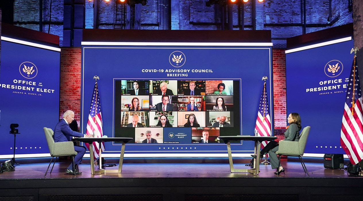 Usa, Biden: “Io e Kamala Harris al lavoro per lasciare pandemia alle spalle”