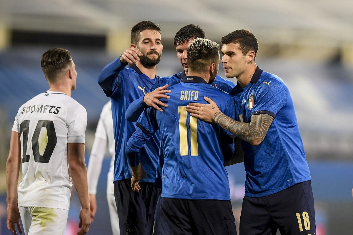 L’Italia sperimentale fa poker contro l’Estonia: doppietta Grifo