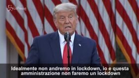 Usa, Trump: “Con me niente lockdown, vediamo quale amministrazione ci sarà”