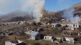 Nagorno Karabakh, gli armeni lasciano le loro case