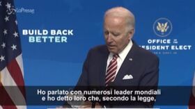 Usa, Biden: “Pronto a presentare piano commerciale il 21 gennaio”
