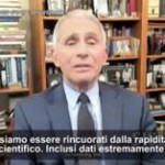 Covid, Fauci: “Mai sviluppato un vaccino in così poco tempo”