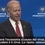 Biden: “Non ci sarà nessun lockdown nazionale” | VIDEO