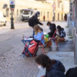 Torino, protesta contro la Dad: manifestazione davanti al Liceo Gioberti