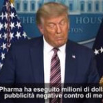 Usa, Trump accusa Pfizer: “Ha ritardato a comunicare dati su vaccini a dopo elezioni”