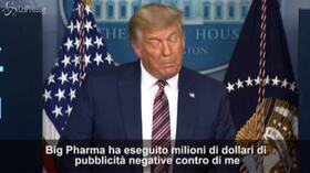 Usa, Trump accusa Pfizer: “Ha ritardato a comunicare dati su vaccini a dopo elezioni”