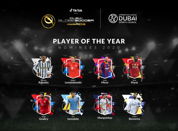 Dubai Globe Soccer Awards: CR7 e Messi in lizza anche per giocatore del secolo