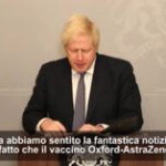 Vaccino Oxford-AstraZeneca, Johnson: “Abbiamo ordinato 100 milioni di dosi”