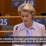 Coronavirus, Von der Leyen: “Prime vaccinazioni entro fine di dicembre”
