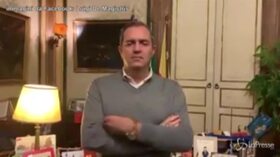 De Magistris: “Per lui l’amore non finirà mai, con lui Napoli si riscattò”