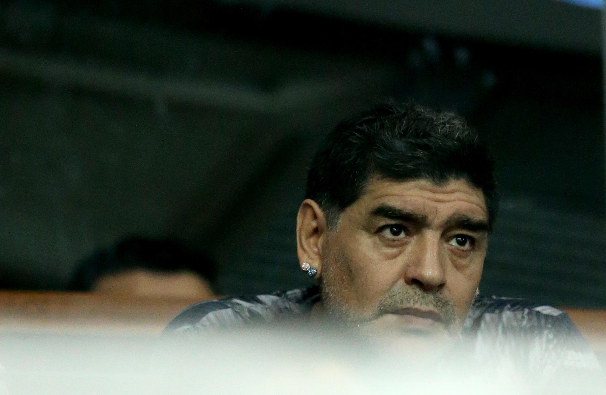 Le immagini di un mito: Maradona il Re