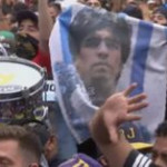 Maradona, tensione tra tifosi e polizia davanti alla Casa Rosada