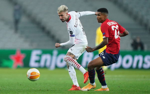 Europa League, al Milan non basta Castillejo: Bamba risponde, è 1-1 con Lille