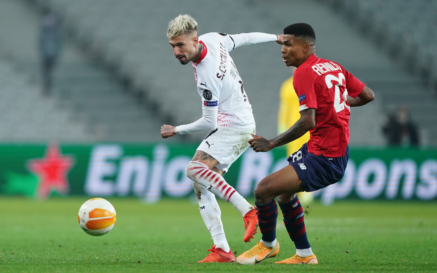 Europa League, al Milan non basta Castillejo: Bamba risponde, è 1-1 con Lille Europa League, al Milan non basta Castillejo: Bamba risponde, è 1-1 con Lille