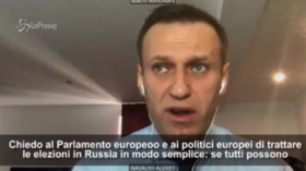 Navalny all’Ue: “Non riconoscere elezioni russe se non sarà permesso a tutti di partecipare”