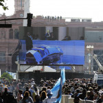 Maradona, l’ultimo saluto al campione al Jardin de Bella Vista