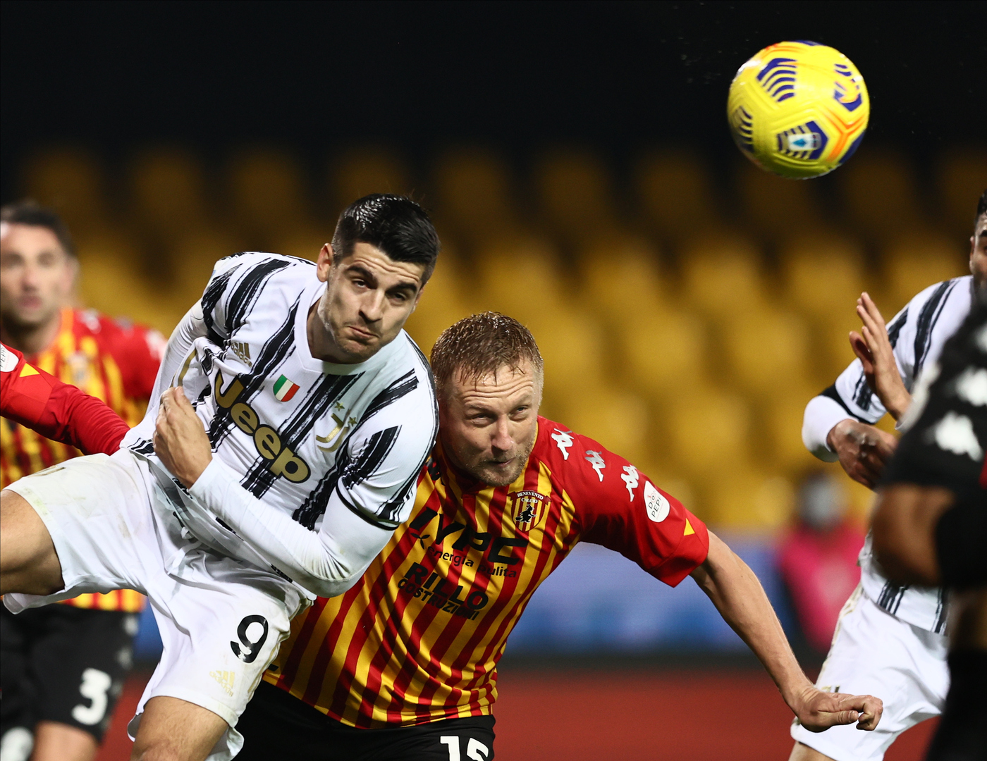 Serie A, la Juve non vince senza Ronaldo: a Benevento finisce 1-1