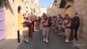 Betlemme: aperto ufficialmente il periodo natalizio, celebrazioni in tono minore per il coronavirus