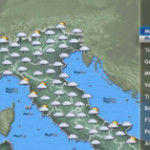 Il tempo previsto per mercoledì 2 dicembre