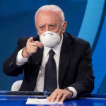 De Luca: Da Governo errori clamorosi, zona rossa è solo propaganda