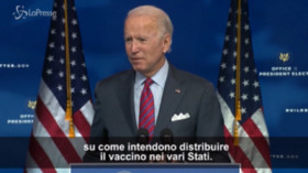 Usa, Biden: “Il vaccino deve essere distribuito con equità”