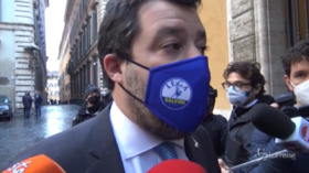 Salvini: “Io pronto a confronto, ma Conte non ci invita”