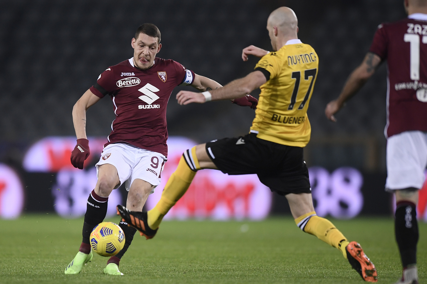 Serie A, al Toro non basta Belotti. L’Udinese passa 2-3