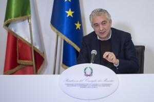 Conferenza stampa del Commissario straordinario per l'emergenza Covid-19 Domenico Arcuri