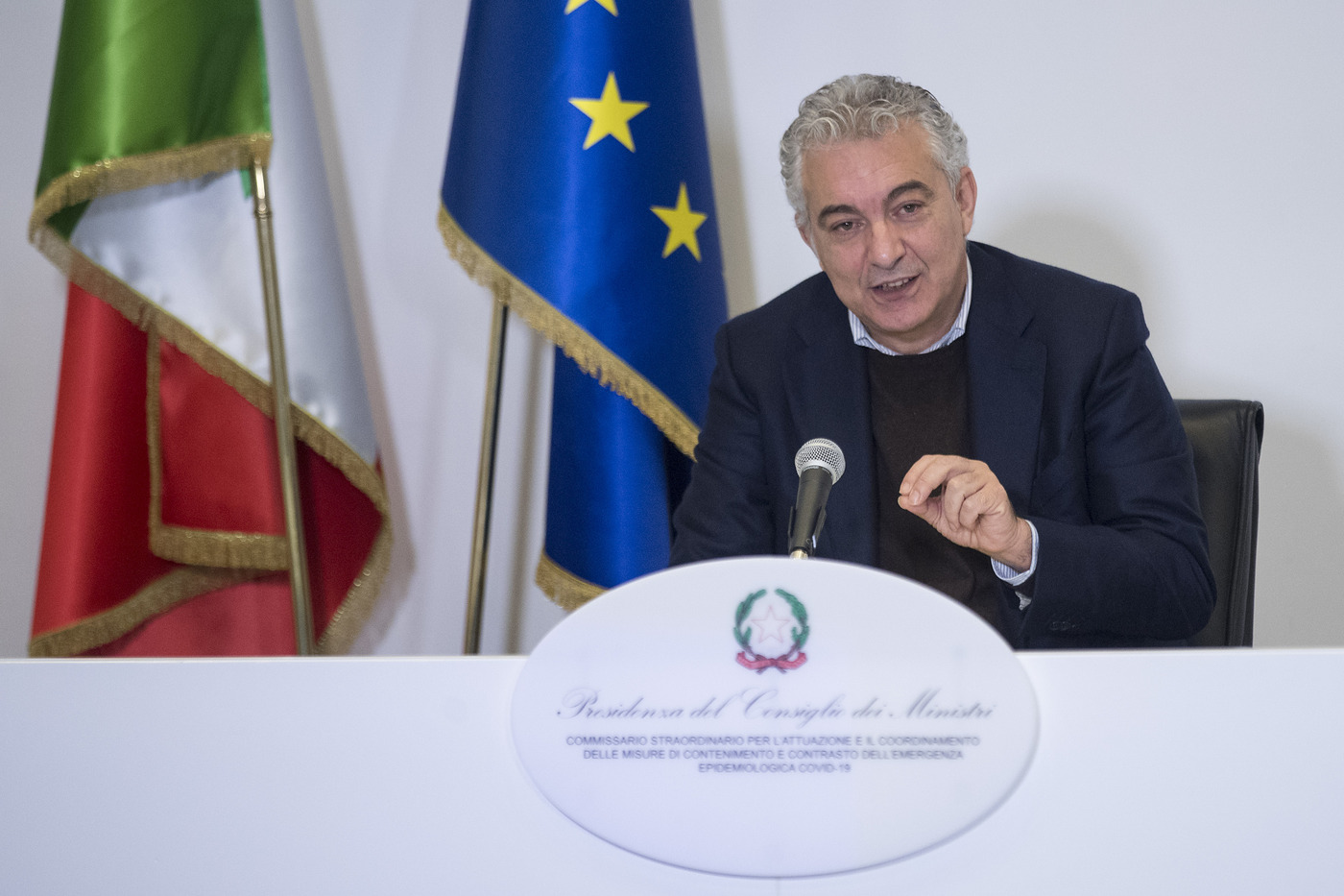 Arcuri: “Anche Moderna consegnerà il 20% di dosi in meno” Arcuri: “Anche Moderna consegnerà il 20% di dosi in meno”