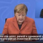 Germania, Merkel: “Dal 16 dicembre chiuse le attività commerciali non essenziali”|VIDEO