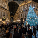 A Milano numero chiuso per chi entra in Galleria Vittorio Emanuele