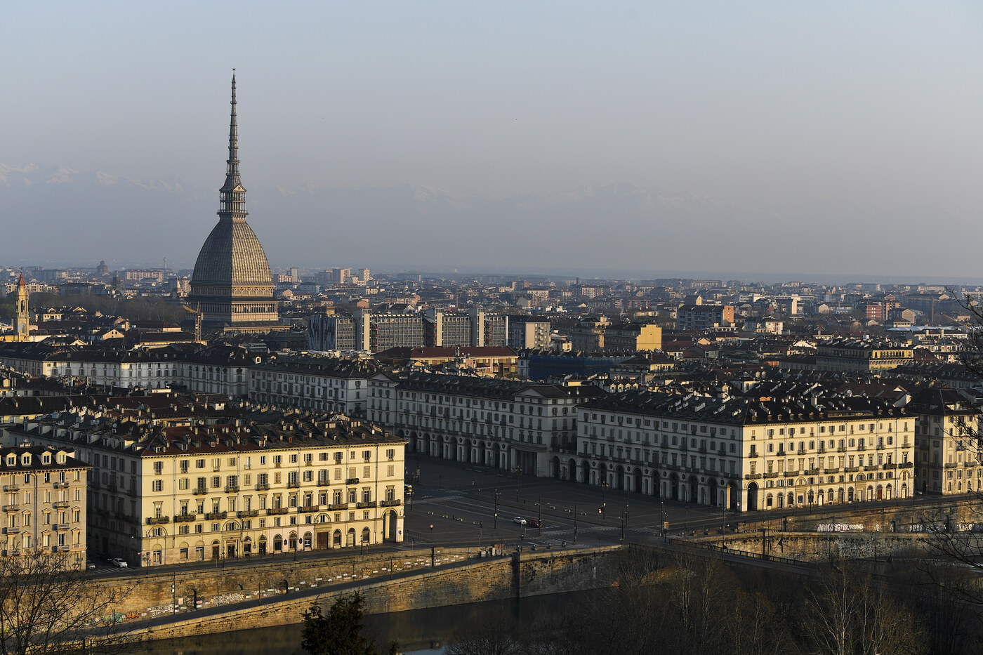 Coronavirus, Torino durante la quarantena