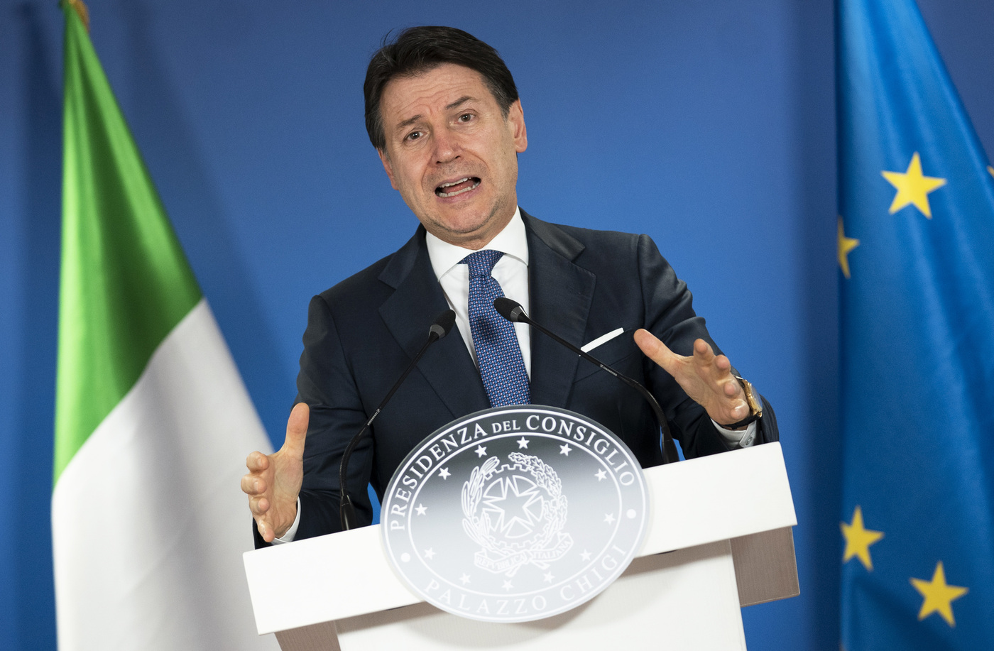 Il Presidente Giuseppe Conte a Bruxelles al Consiglio europeo e all’Eurosummit