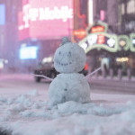 Forte nevicate a New York