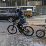 Forte nevicate a New York