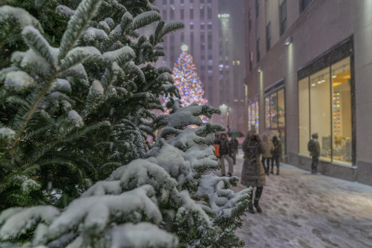 Forte nevicate a New York