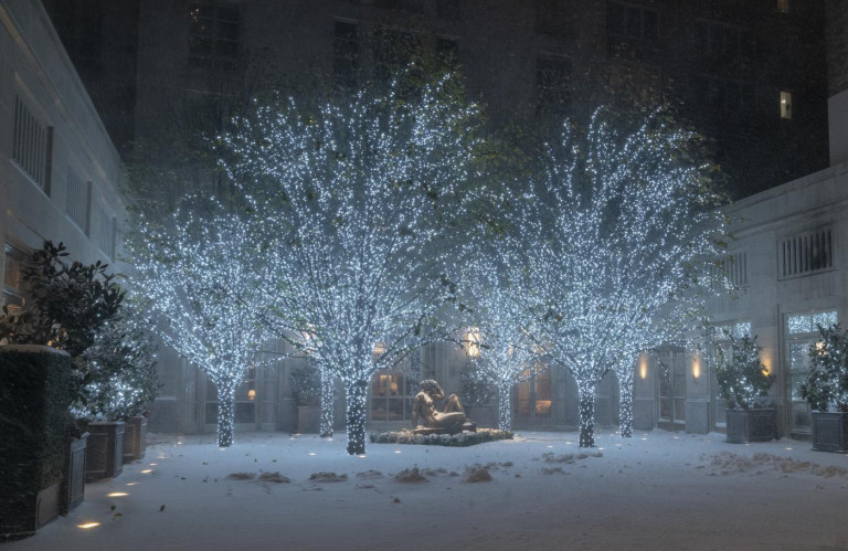 Forte nevicate a New York