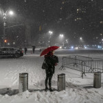 Forte nevicate a New York