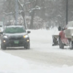 Usa, tempesta di neve imbianca in New England