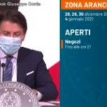 Decreto Natale, Conte: “Ristori immediati per 645 milioni”