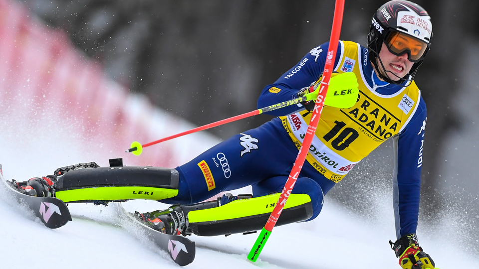 Sci alpino: Zenhaeusern vince slalom speciale Alta Badia. Sci alpino: Zenhaeusern vince slalom speciale Alta Badia.