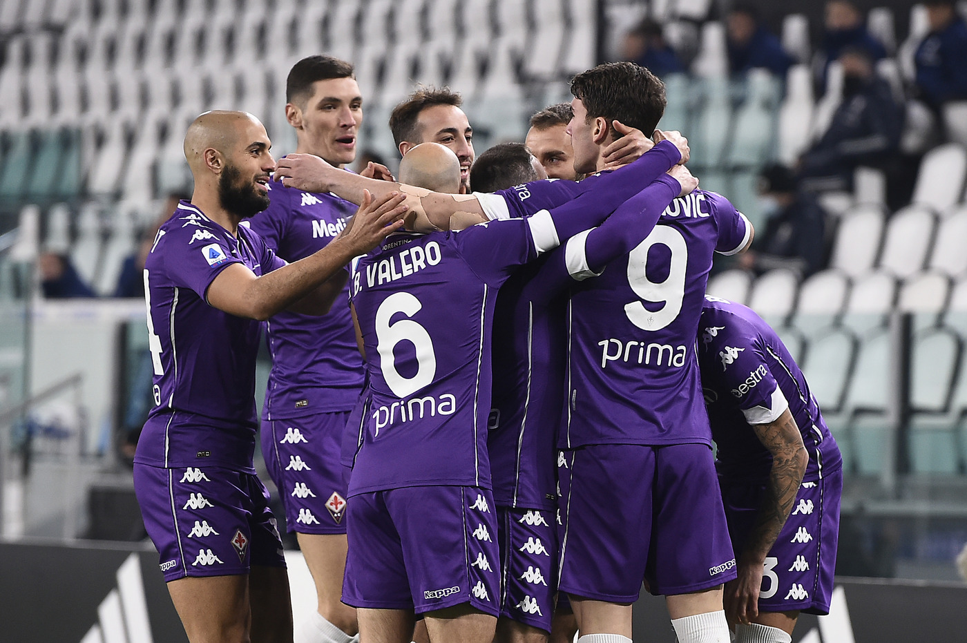 Serie A, la Juventus crolla in casa con la Fiorentina