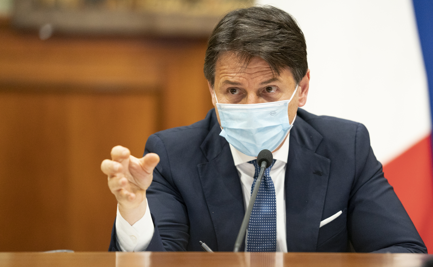 Recovery Fund, il Presidente Giuseppe Conte incontra a Palazzo Chigi il Partito Democratico