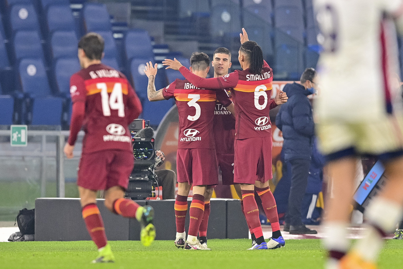 La Roma rischia di farsi del male: 3-2 al Cagliari e terzo posto
