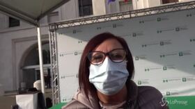 V-day: Adele Gelfo, la prima vaccinata a Milano: “Lo faccio per rispetto a chi non c’è più”