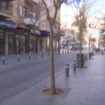 Gerusalemme deserta nel primo giorno di lockdown