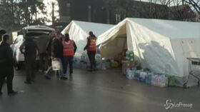 Sisma in Croazia: notte in tenda o auto per molti abitanti di Petrinja