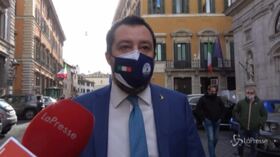 Vaccini, Salvini: “Come al solito arriveremo per ultimi”