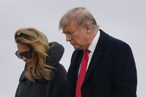 Usa, Trump e Melania tornano a sorpresa alla Casa Bianca